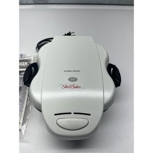 Black & Decker The Shell Baker Meal & Dessert Maker pie shell Model G400